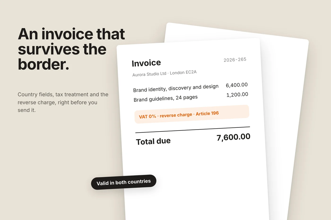 Invoice Generator · After