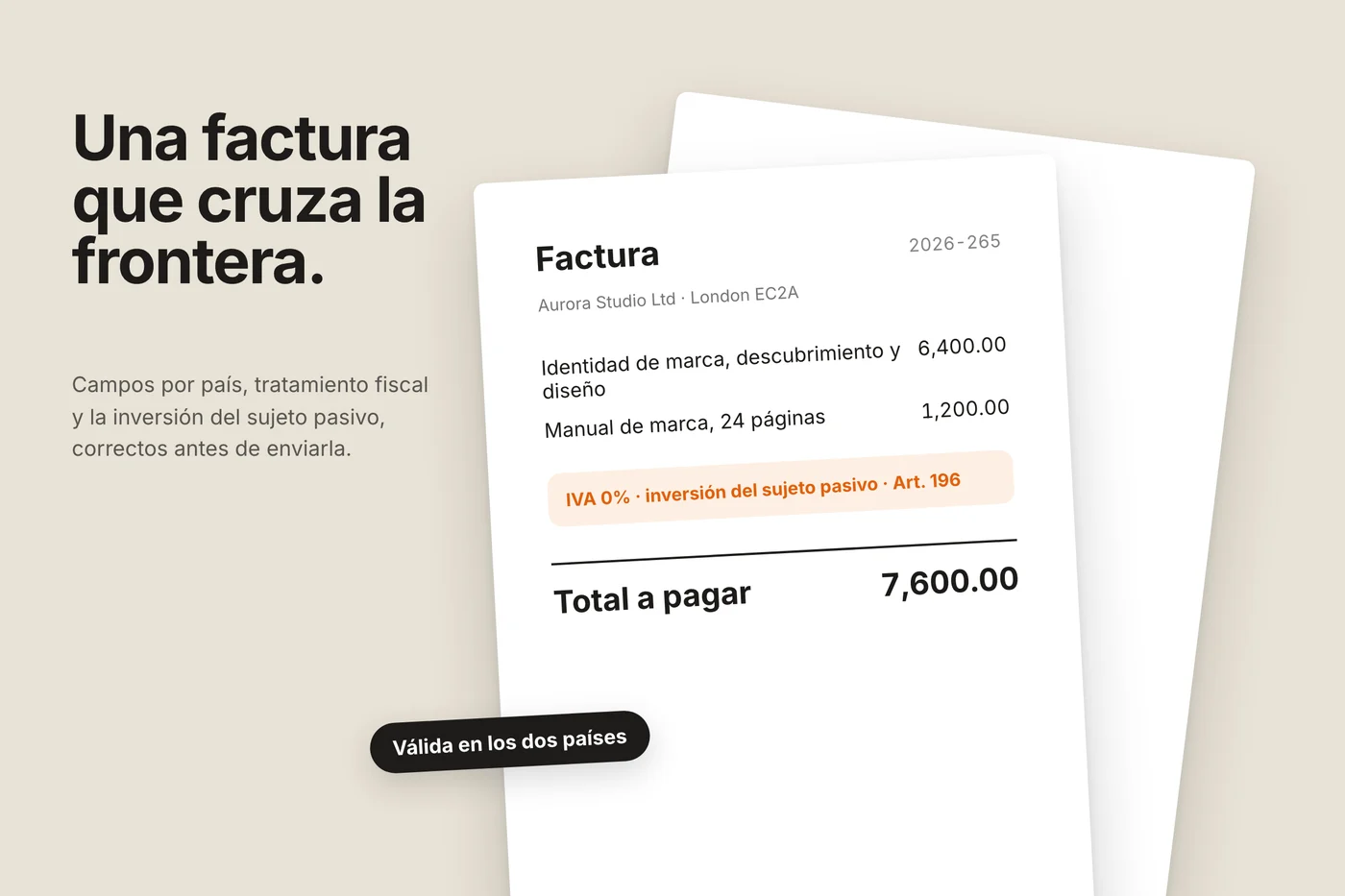 Generador de Facturas · Después