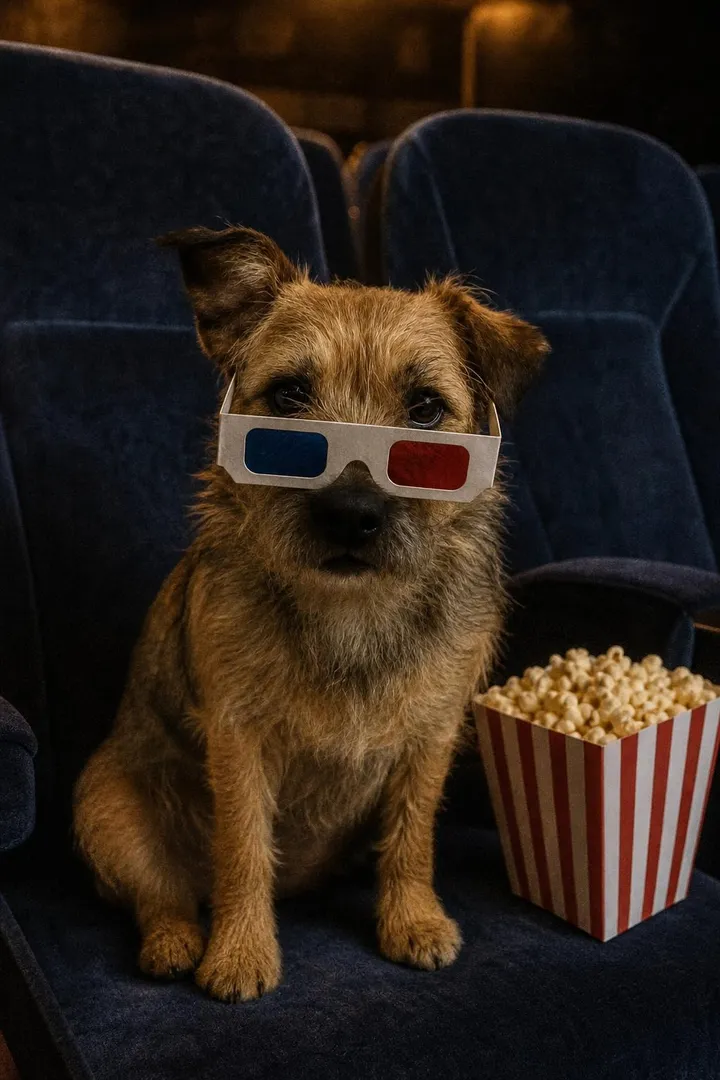 Pet Photoshoot · At the movies